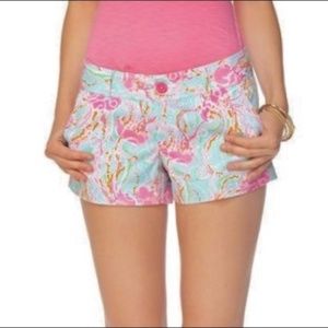 Lilly Pulitzer Walsh Shorts Jellies Be Jammin 6